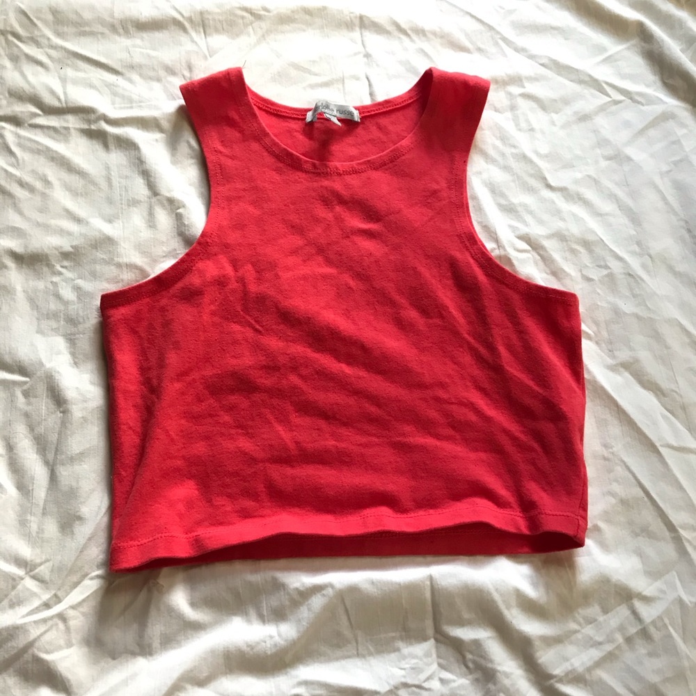 Charlotte Russe cropped tank top